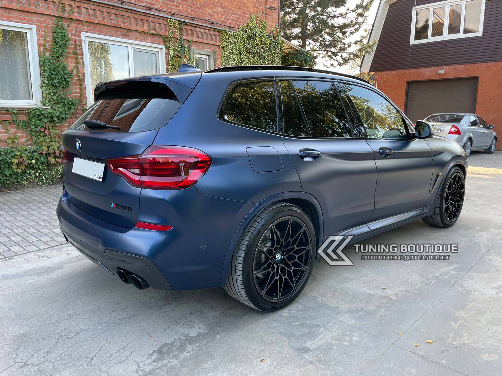 BMW X3 G01 на 21" кованых дисках нашего производства фото 2